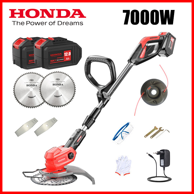 Opção 2 (7000W | bateria de 12,0AH x2 | carregador de bateria | lâmina de serra circular x2 | lâmina x2 | corda de sacha)